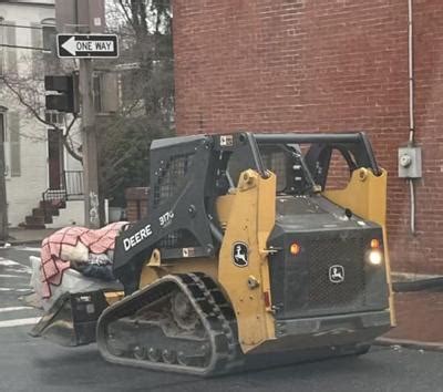 frederick police chase skid steer|Man stopped after driving track loader through Frederick, .